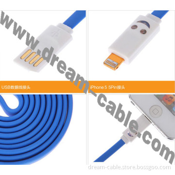 Colorful Double USB Side Magnet Reversible USB Cable for iPhone 6